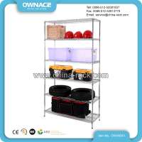 Lee Rowan Wire Shelving Rack, Wire Shelf Racks, Chrome Wire Shelving