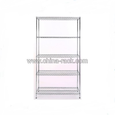 5 layers stainless steel metal wire display rack